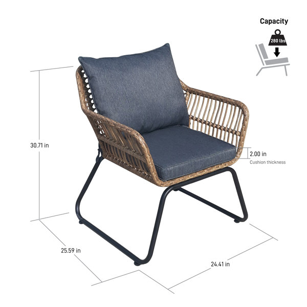 Patio Chair with Cushions
